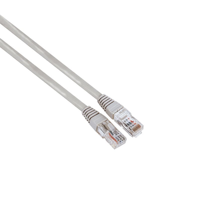 Мрежов кабел HAMA CAT 5e, UTP, RJ-45 - RJ-45, 1.5 m, сив