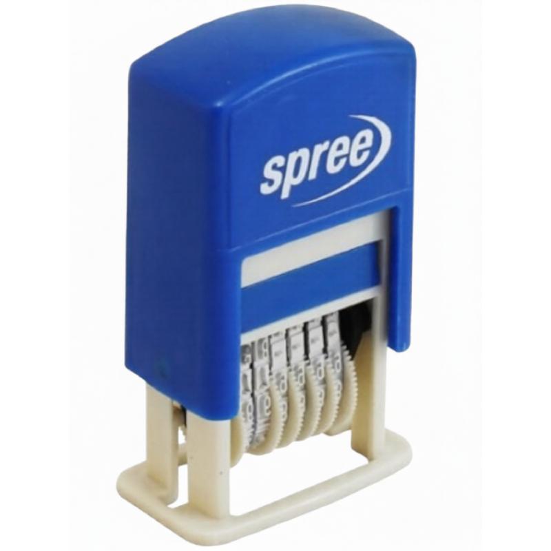 Номератор Spree, автоматичен, 3.5 мм, 6 цифри