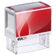 Печат Colop Printer 50, 30 х 69 мм, черен, син, червен