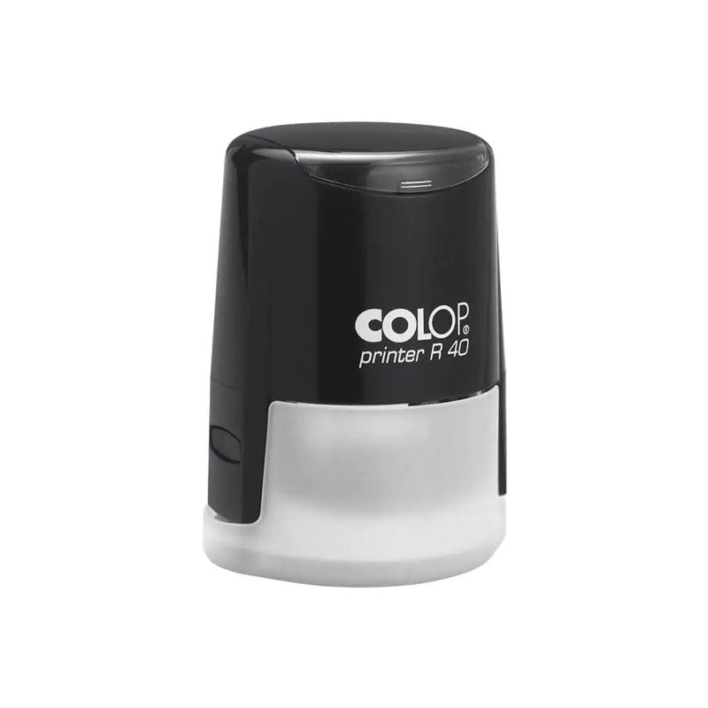 Печат Colop Printer R40, Ǿ 40 мм, черен, син, червен
