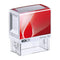 Печат Colop Printer 30, 18 х 47 мм, черен, син, червен