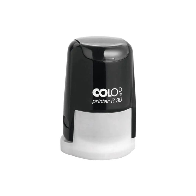 Печат Colop Printer R30, Ǿ 30 мм, черен, син, червен