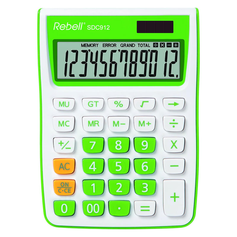 Настолен калкулатор Rebell SDC912+, 12 разряден