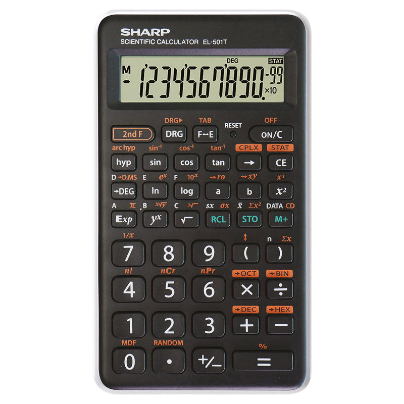 Научен калкулатор Sharp SH-EL501T, 169 функции