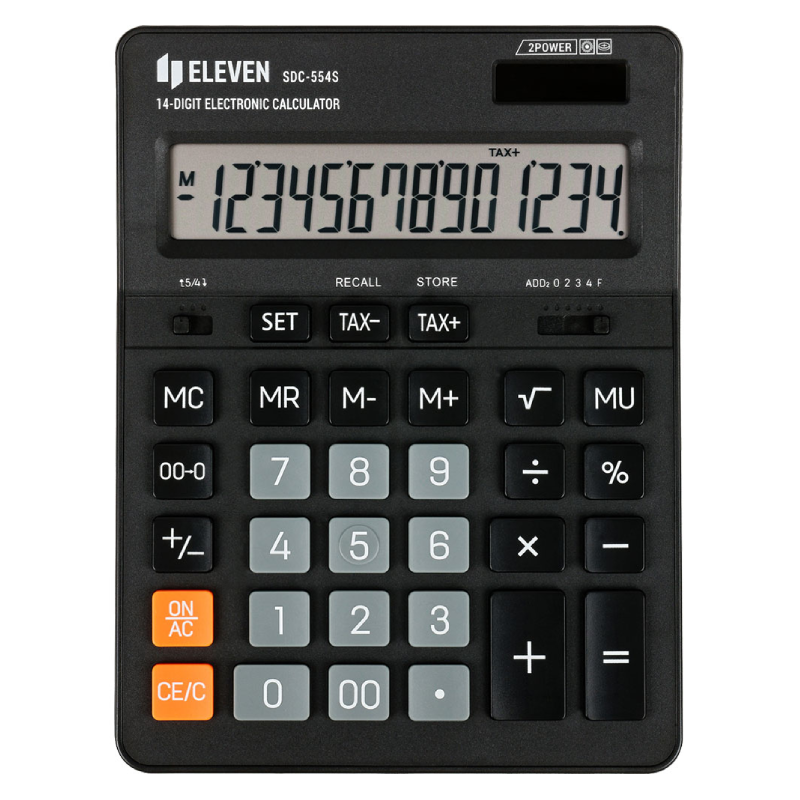 Калкулатор Eleven SDC 554 S, 14 разряден