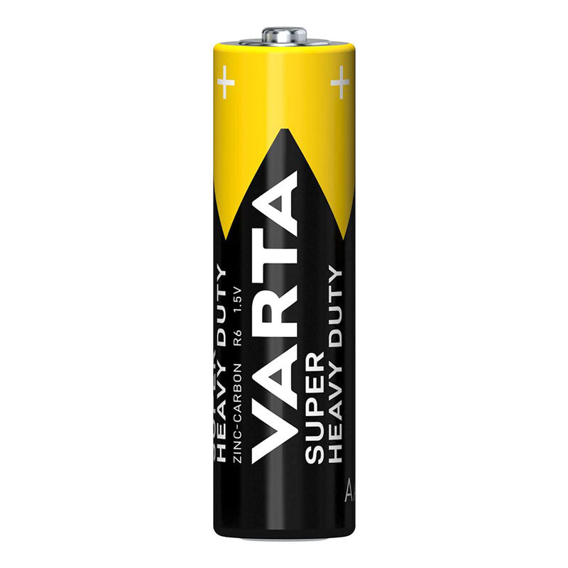 Усилена цинкова батерия Varta Super Heavy Duty R6P AA  Varta Super Heavy Duty R6P AA