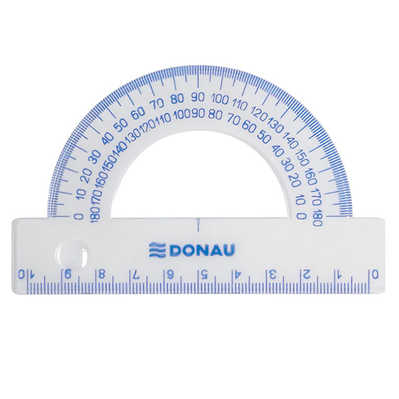 Транспортир Donau 10 см.