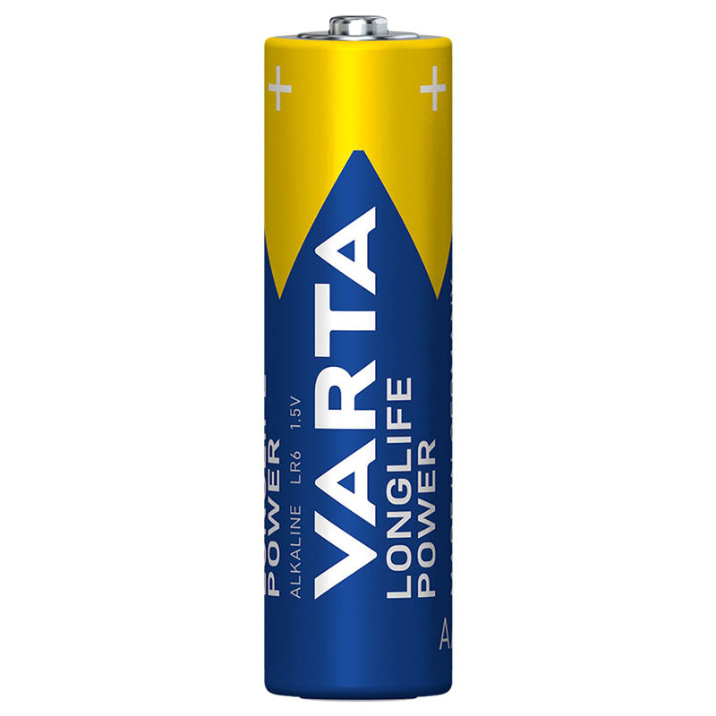 Усилена алкална батерия Varta Longlife Power AA LR6