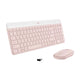 Комплект мултимедийна безжична клавиатура и мишка Logitech MK470 Slim