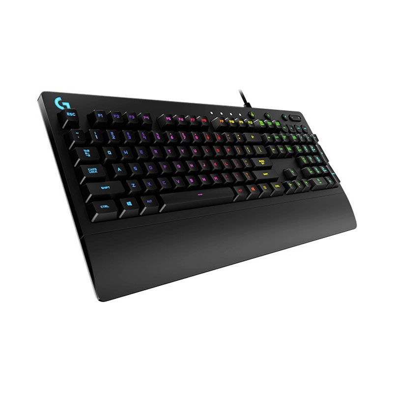 Клавиатура Logitech G213 Prodigy Gaming Keyboard, Lightsync, Spill Resistant, Palm Rest, Media Controls