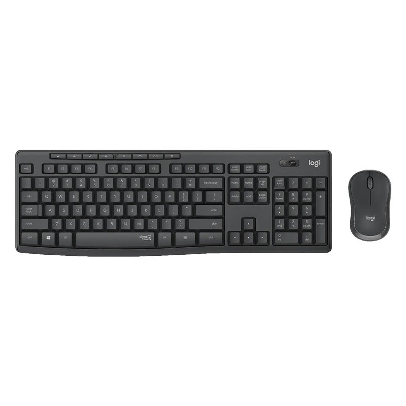 Комплект мултимедийна безжична клавиатура и мишка Logitech MK295 Silent