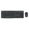 Комплект мултимедийна безжична клавиатура и мишка Logitech MK295 Silent