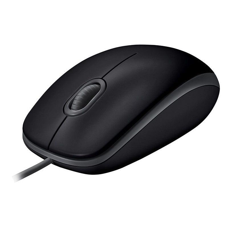 Мишка оптична Logitech B110, безшумна