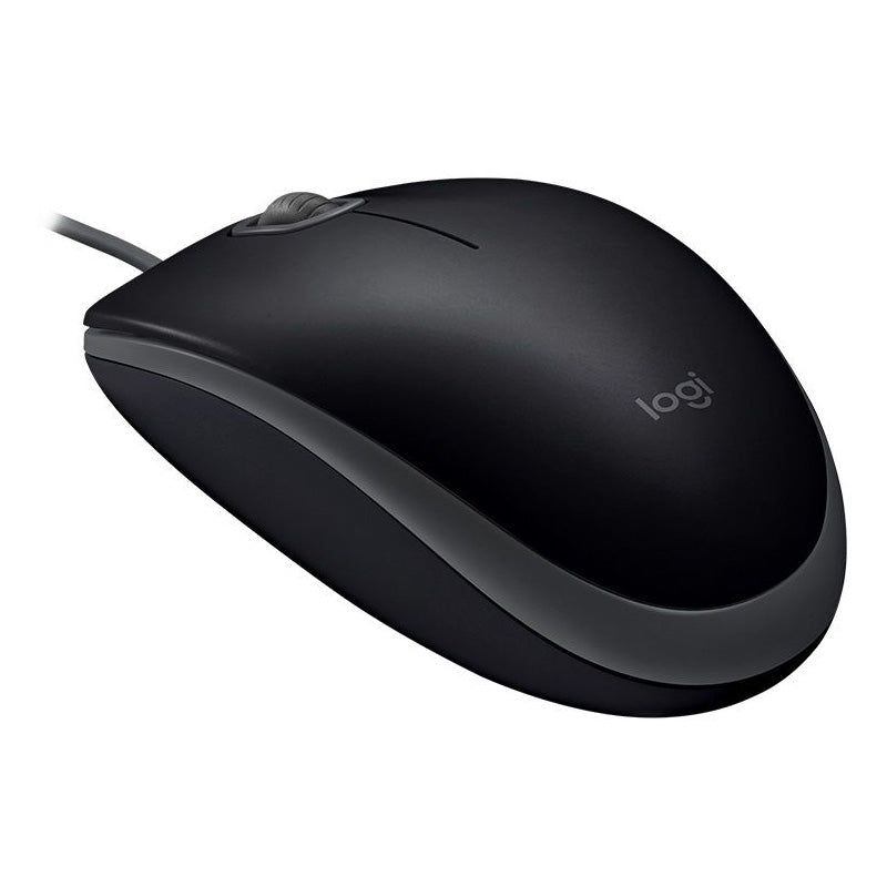 Мишка оптична Logitech B110, безшумна