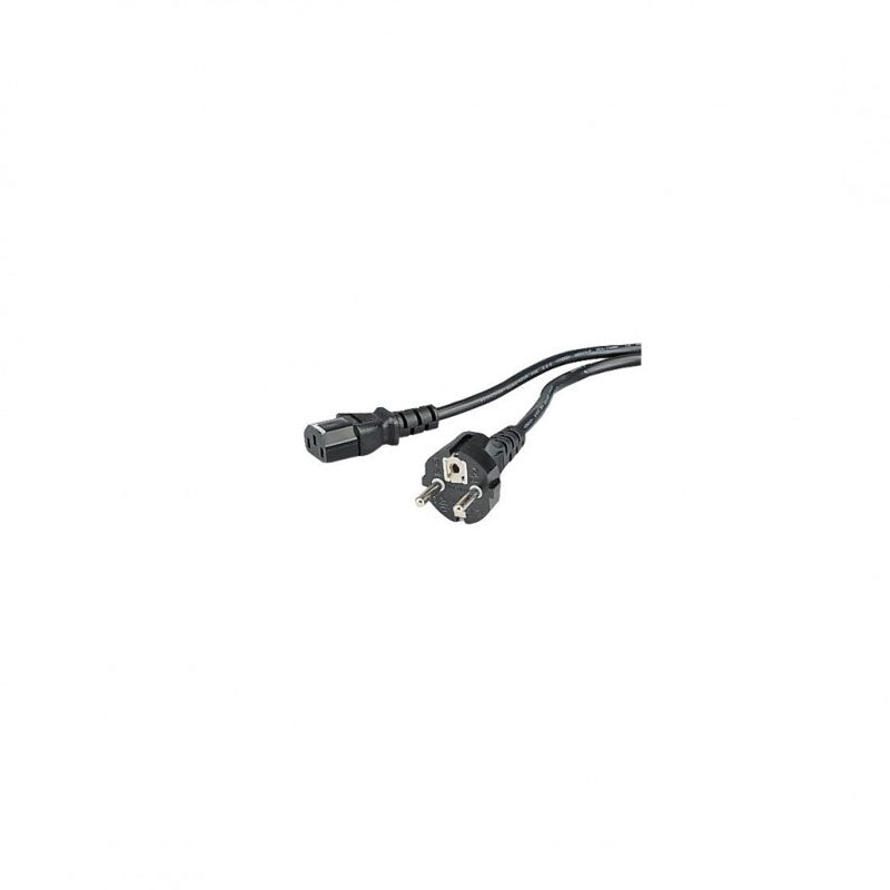 Захранващ кабел за компютър HAMA, Шуко, 3pin ( IEC C5 ) женско, 1.5 м, черен