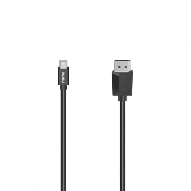 Кабел HAMA Mini DP - DisplayPort, Ultra-HD 4K, 1.50 м