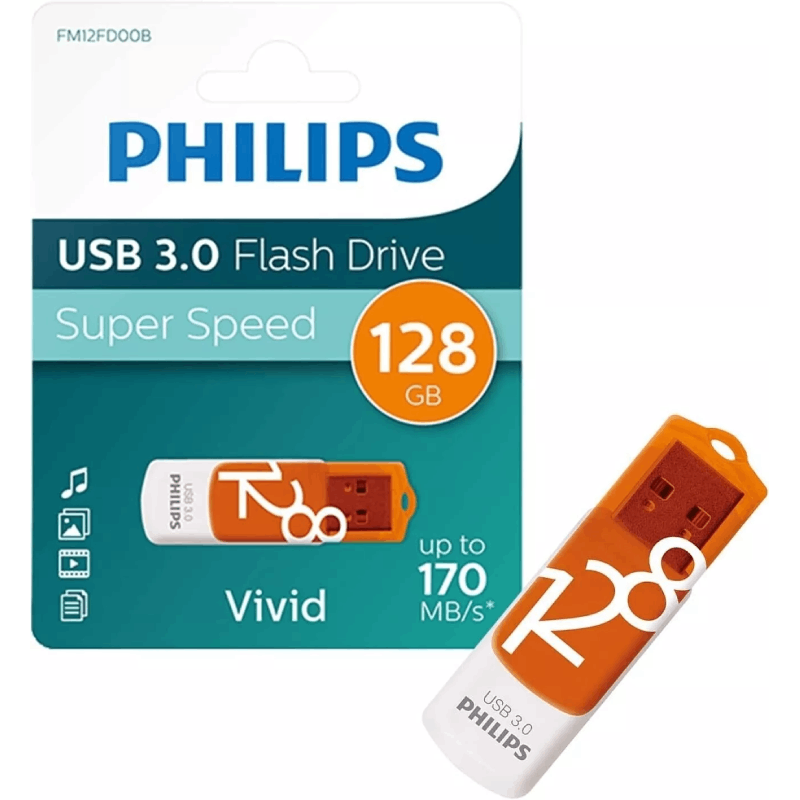 USB преносима памет Philips 128 GB, USB 3.0