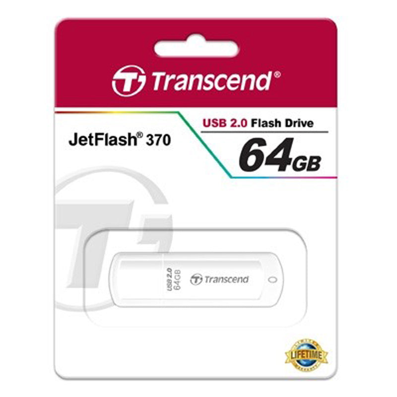 USB преносима памет Transcend JetFlash 370, 64 GB, USB 2.0
