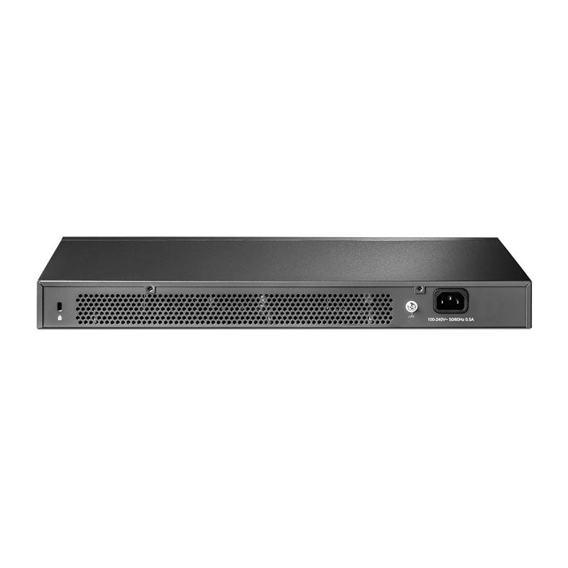 Мрежов суич TP-Link Omada SG3428X Управляем L2+/L3 Gigabit Ethernet (10/100/1000) 1U Черен