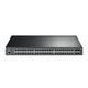 Мрежов суич TP-Link Omada SG3452XP Управляем L2+ Gigabit Ethernet (10/100/1000) Захранване по Ethernet (PoE) 1U Черен