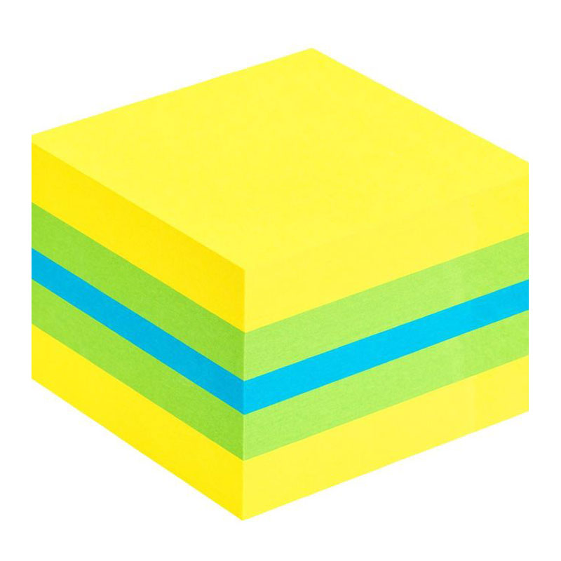 Самозалепващи листчета Post-it 2051-L, мини куб лимон, 400л., 51 х 51 мм