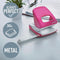 Перфоратор Leitz Nexxt WOW Colours 5008, за 30 листа, с ограничител