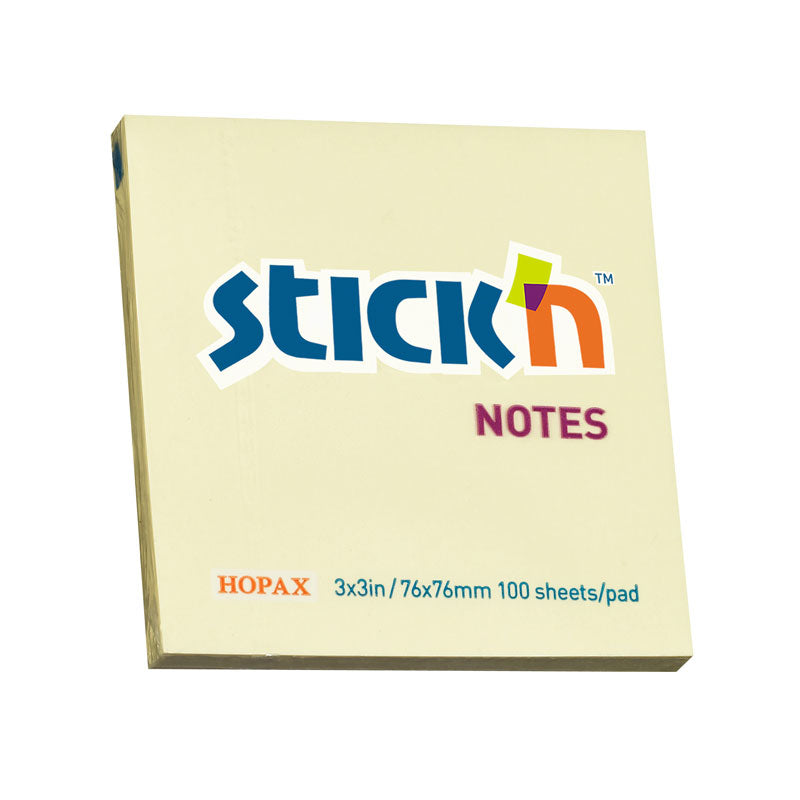 Самозалепващи листчета Stick`N, пастел, 76 x 76 мм