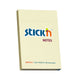 Самозалепващи листчета Stick`N, пастел, 76 x 51 мм., жълти