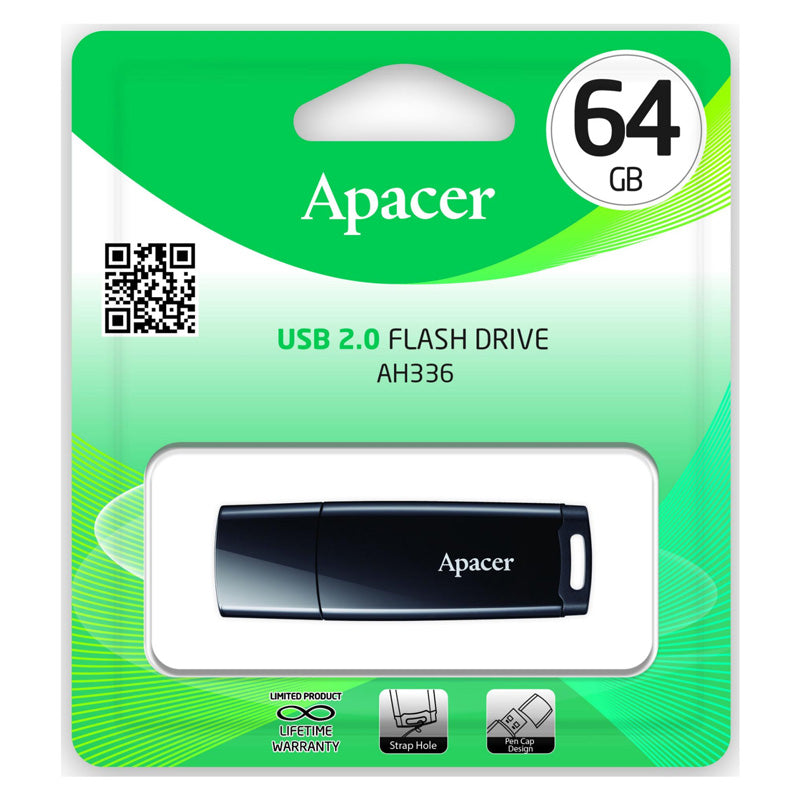 USB преносима памет Apacer AH336, 64 GB Flash Drive