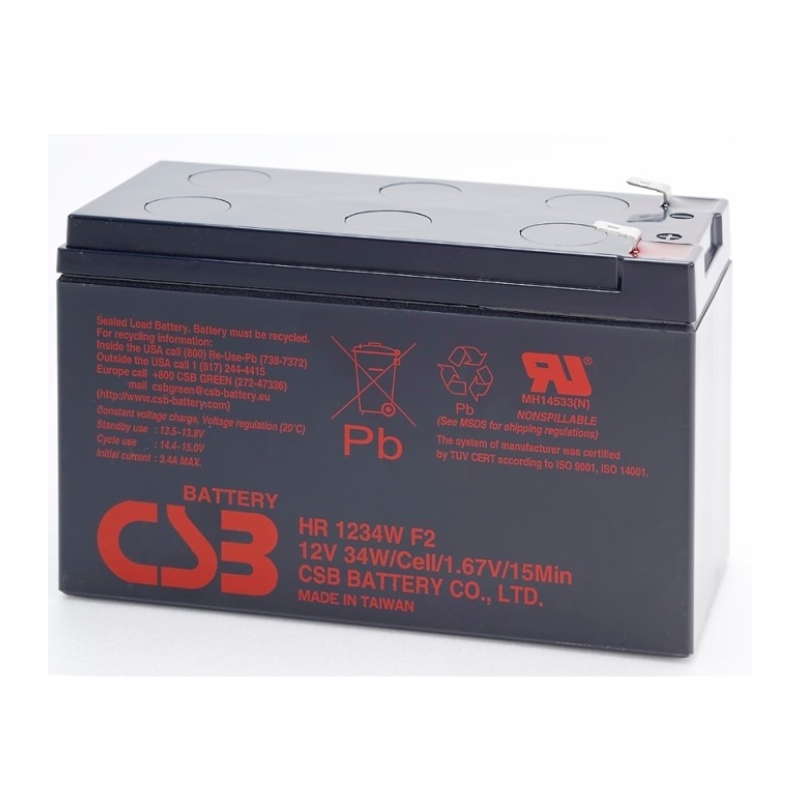 Батерия за UPS CS3 12V 34W /cell/ 1.67 V / 15 Min