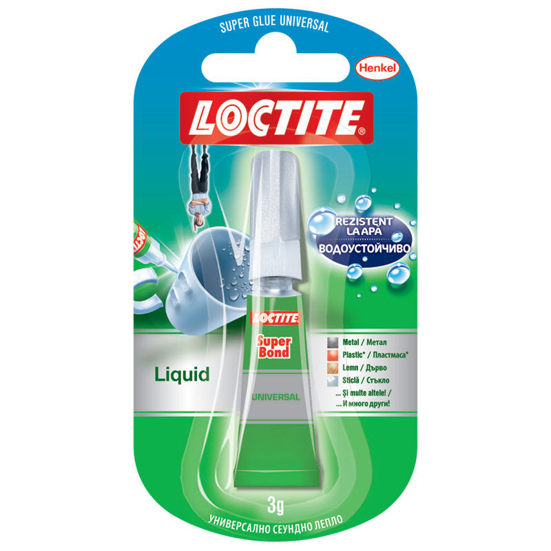 Лепило в туба Henkel Super Bond, 3 гр.