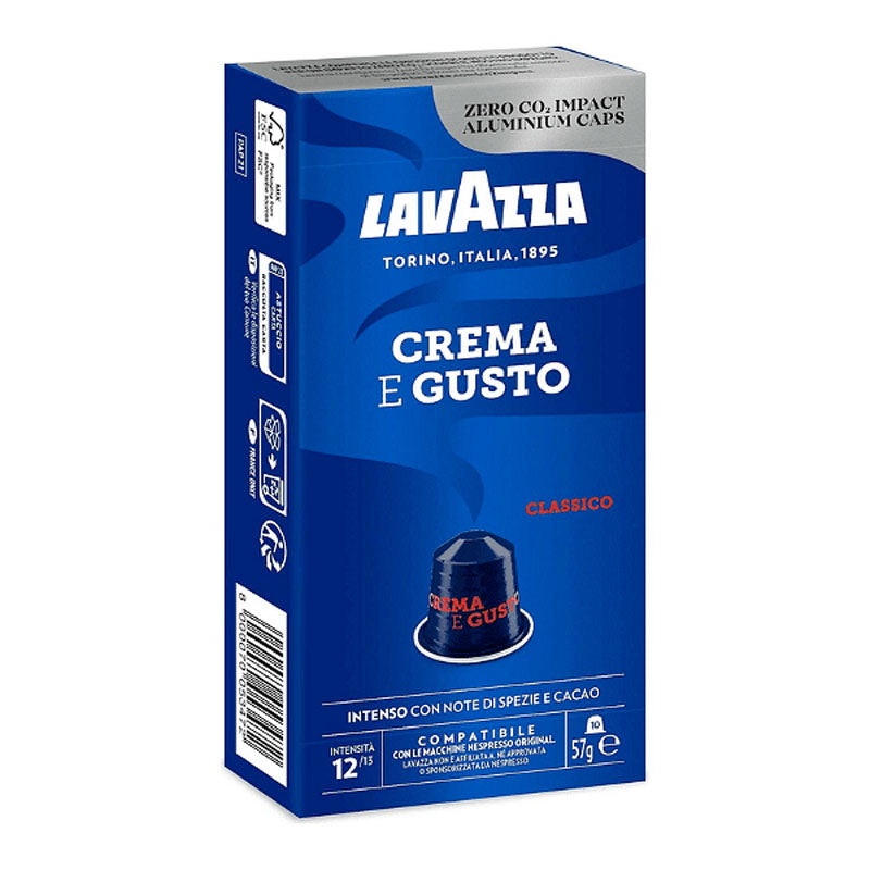 Кафе капсули Lavazza Nespresso, Crema e Gusto 10 броя