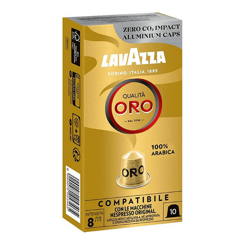Кафе капсули Lavazza Nespresso, Qualita Oro 10 броя