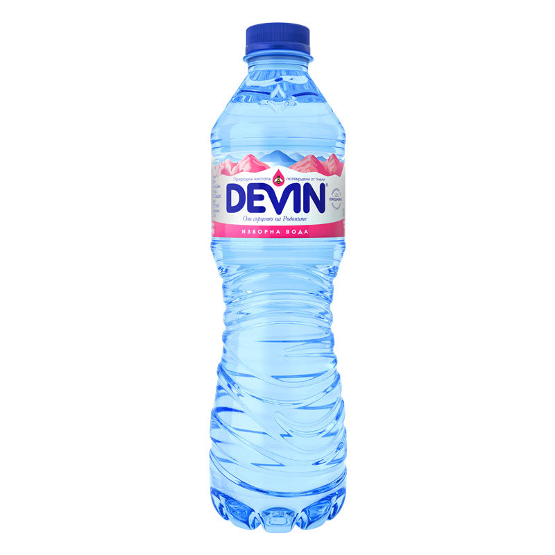 Изворна вода Devin, 0.5 л., стек 12 броя