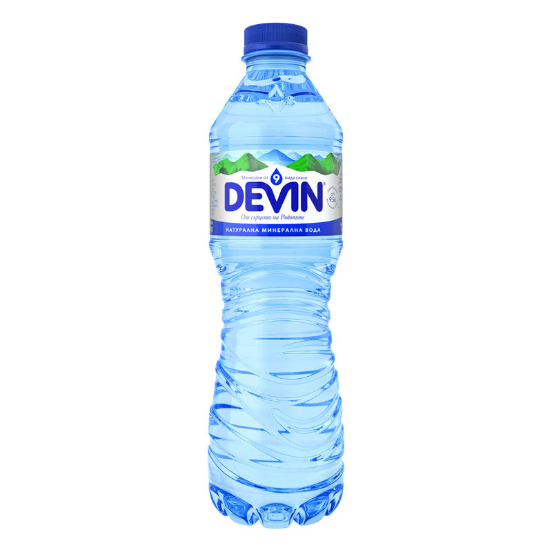 Минерална вода Devin, 0.5 л., стек 12 броя