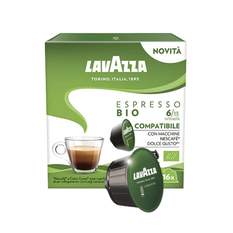 Кафе капсули Lavazza Dolce Gusto, Espresso Bio 16 броя