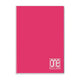 Тетрадка One Color, шита, A5, 42 л., офсет, квадратчета