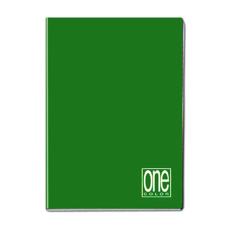 Тетрадка One Color, шита, A5, 42 л., офсет, квадратчета