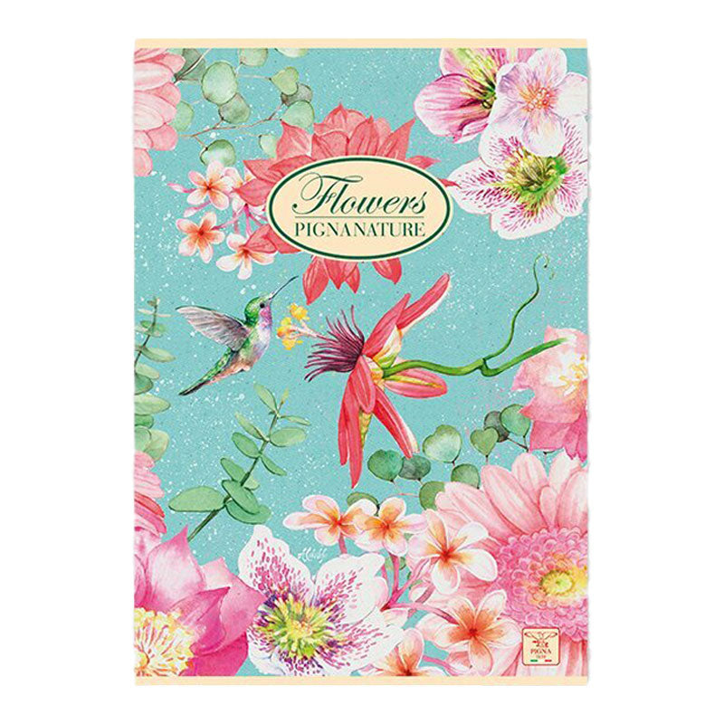 Тетрадка Pigna Nature Flowers, PM, A4, 42 л., редове