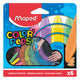 Тебешир безпрахов Maped Maxi, 6 цвята