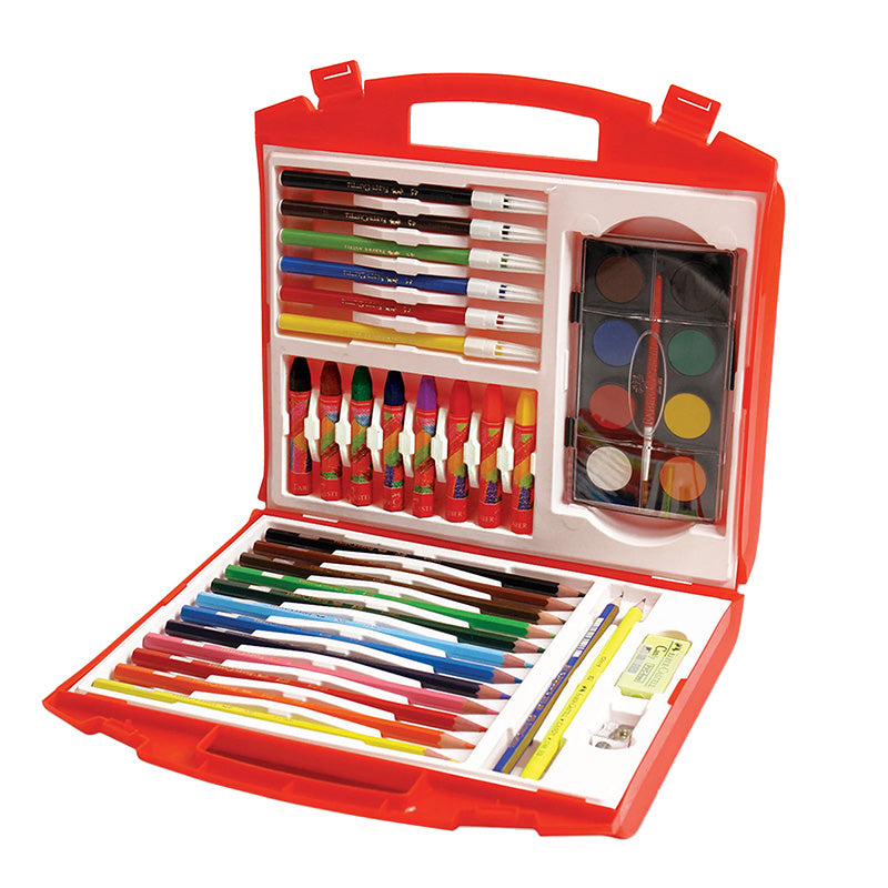 Рисувателен комплект Faber-Castell Grip в куфарче