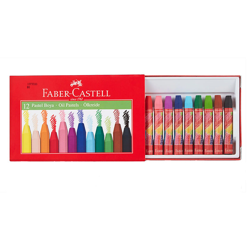 Маслени пастели Faber Castell, 12 цвята