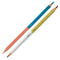 Цветни моливи Spree Bicolor 12 х 2 цвята двуцветни, триъгълни, Ф 3 мм. графит