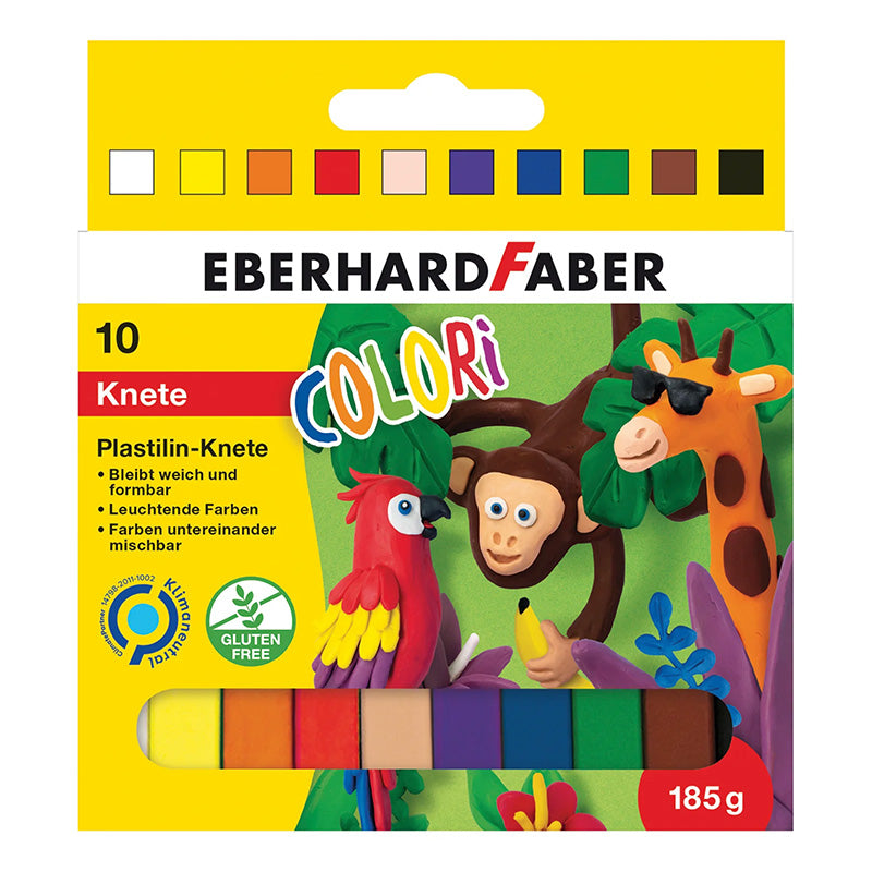 Пластилин Faber Eberhard, 10 цвята