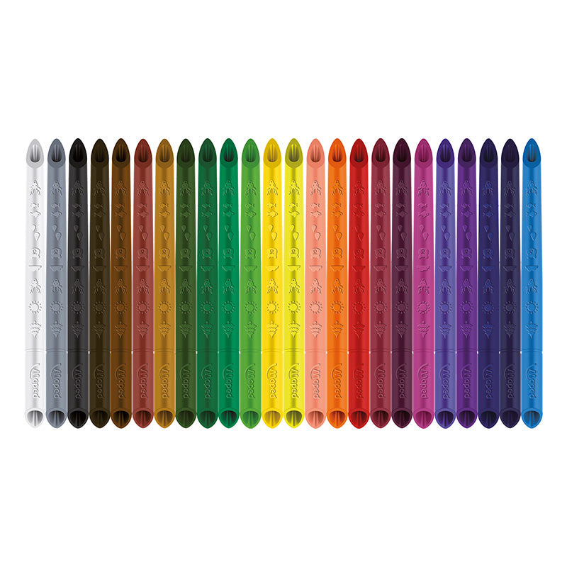Цветни моливи Maped ColorPeps Infinity, 24 цвята