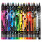 Цветни моливи Maped ColorPeps Black Monster, 24 цвята