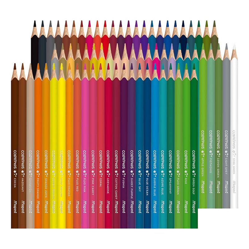 Цветни моливи Maped ColorPeps Star, 72 цвята