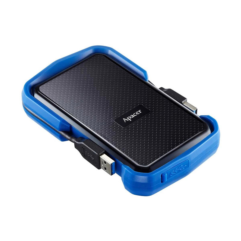 Твърд диск, Apacer AC631, 2 TB 2.5" SATA HDD USB 3.2 Military-Grade Shockproof Portable Hard Drive