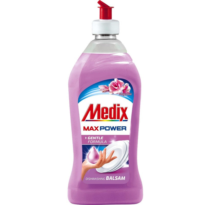 Течен препарат за съдове Medix, с балсам, 0.415 л.