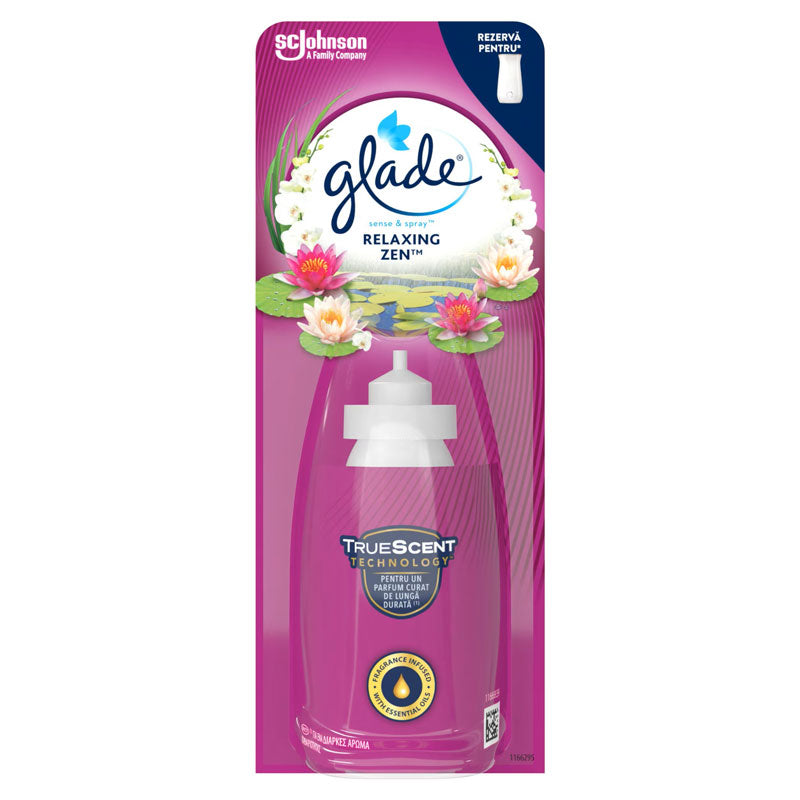 Ароматизатор Glade Sense & Spray, автоматичен, пълнител, 18 мл.